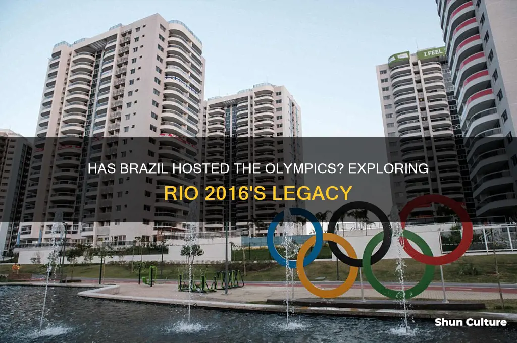 has brazil hosted the olympics