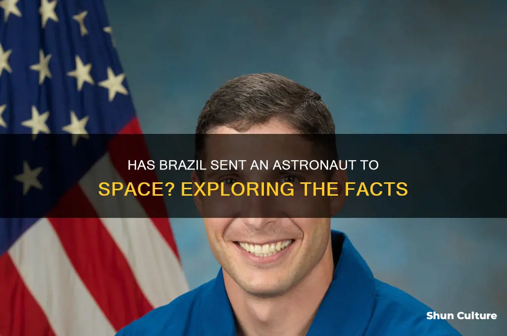 has brazil sent an astronaut