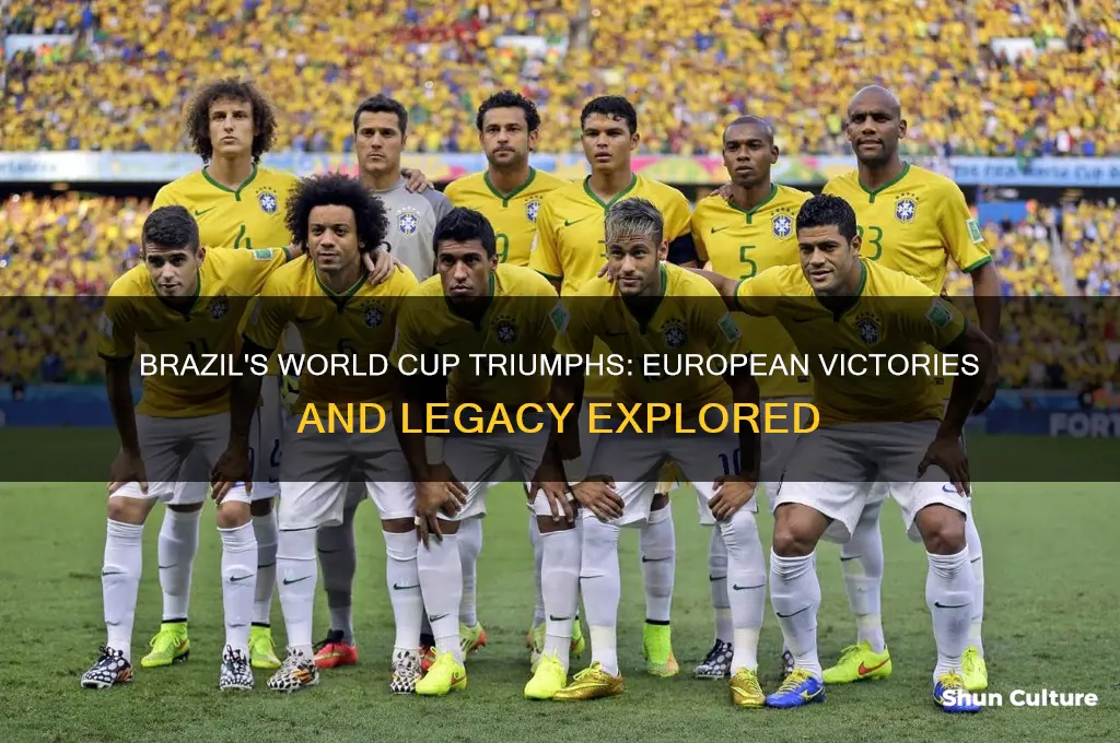 has brazil won world cup in europe
