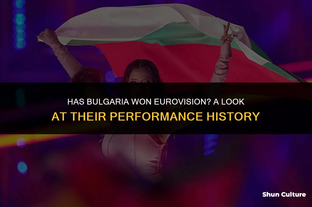 has bulgaria won eurovision