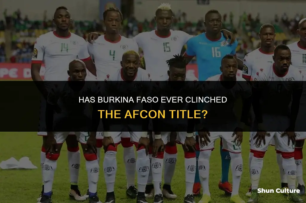has burkina faso won afcon