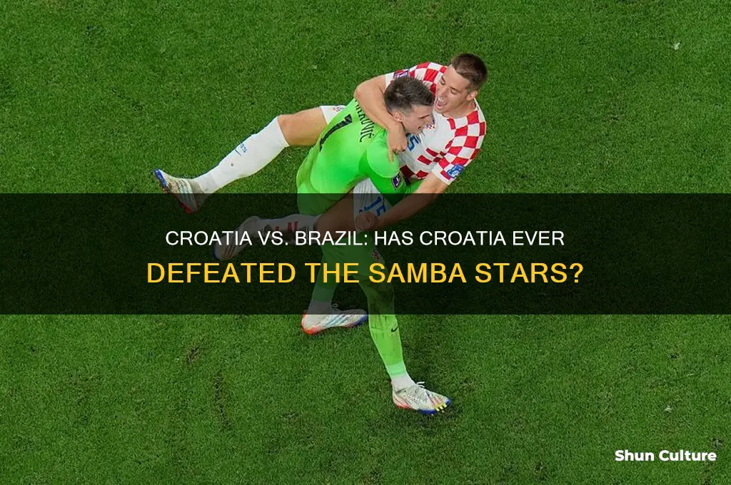 has croatia ever beat brazil