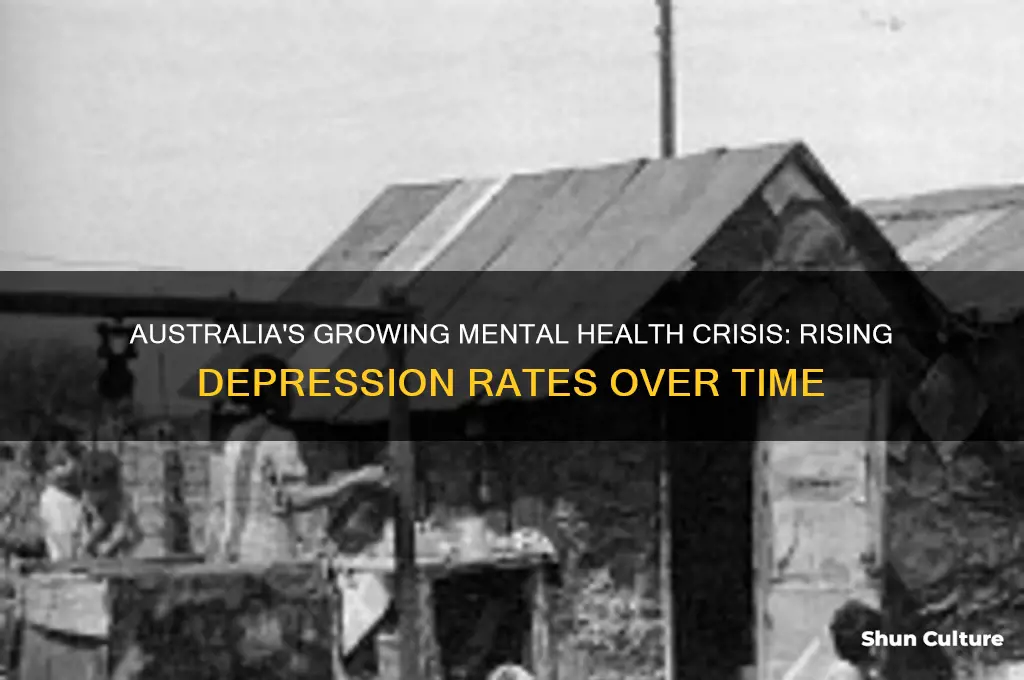 has depression increased over the years australia