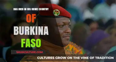 Renowned Leader Passes Away in Burkina Faso: A Nation Mourns