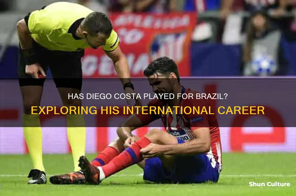 has diego costa played for brazil