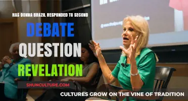 Donna Brazil's Response to Second Debate Question Revelation: What We Know
