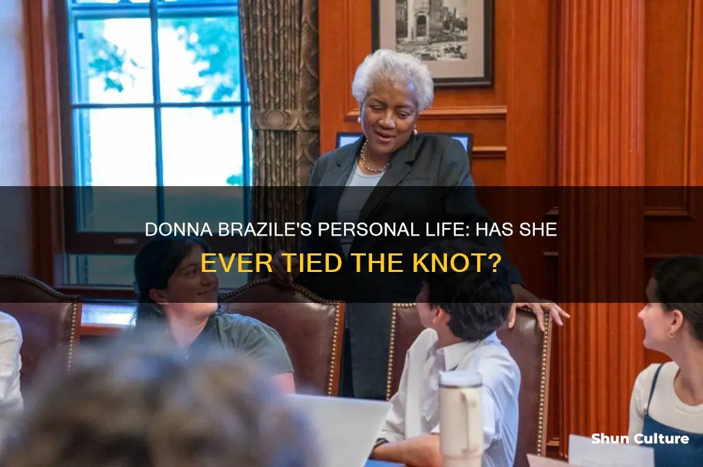 has donna brazile ever been married
