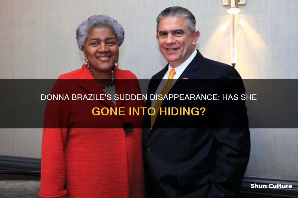 has donna brazile gone into hiding