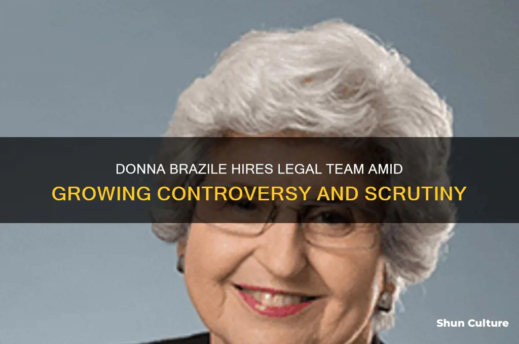 has donna brazile lawyered up