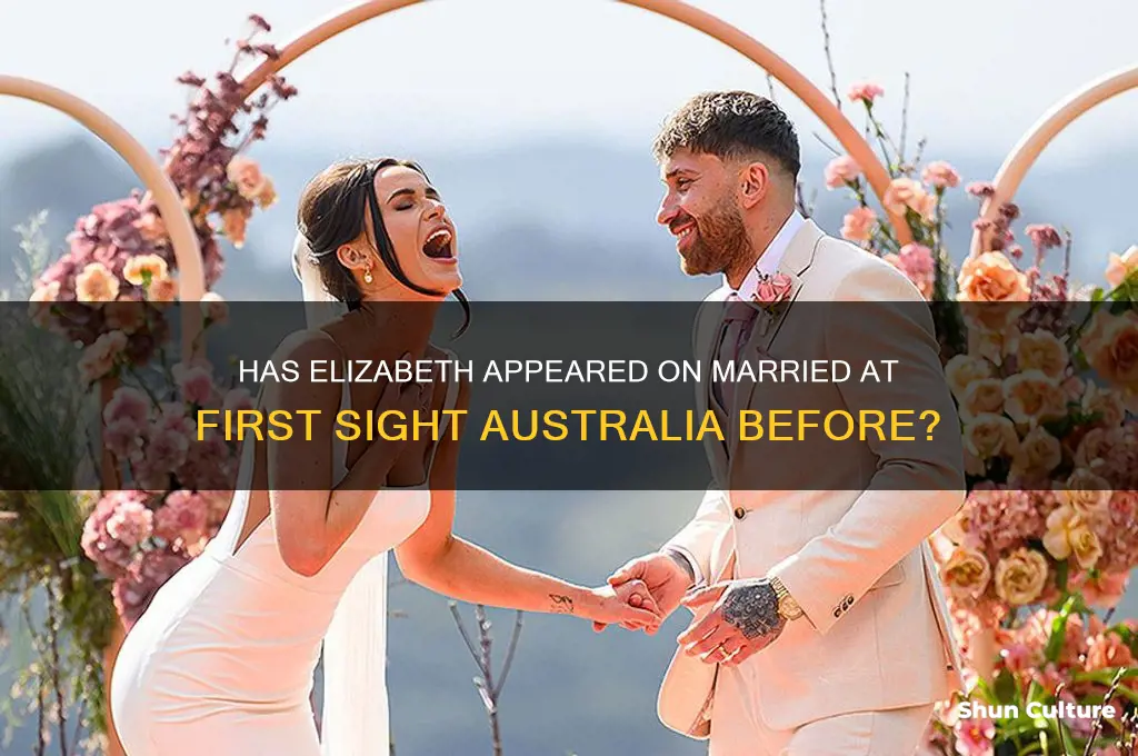 has elizabeth been on married at first sight australia before