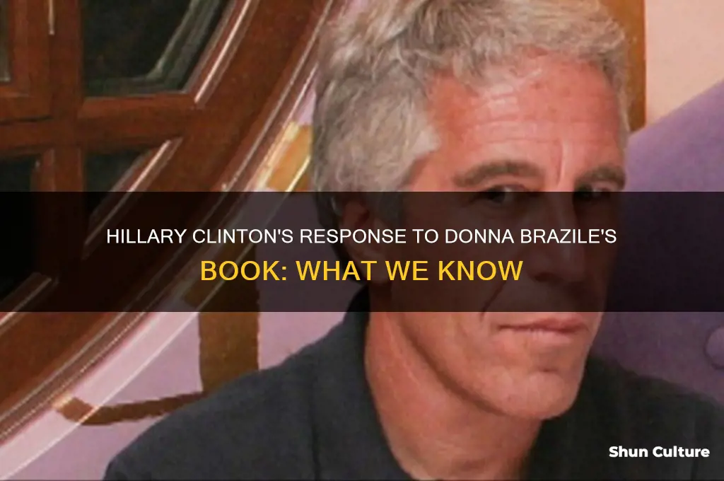 has hillary commented on donna brazile book yet