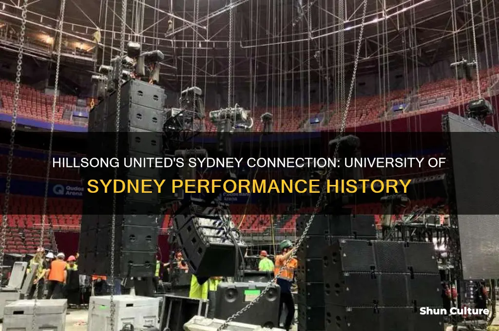 has hillsong united performed at universoty of sydney australia before