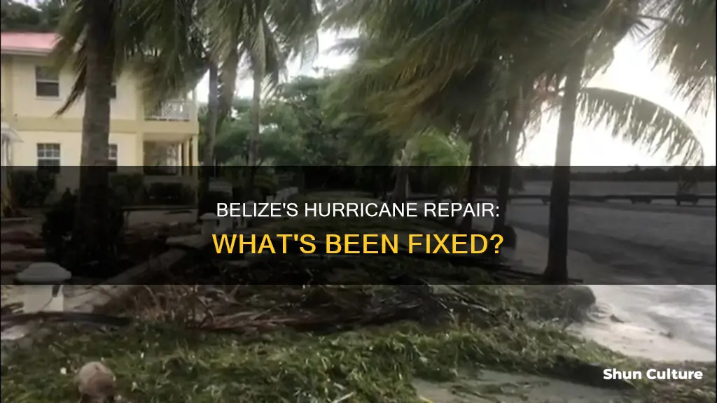 has hurricane damage in belize been repaired