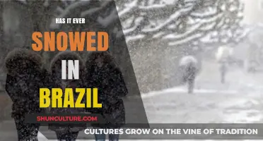 Has It Ever Snowed in Brazil? Unveiling the Tropical Climate Mystery