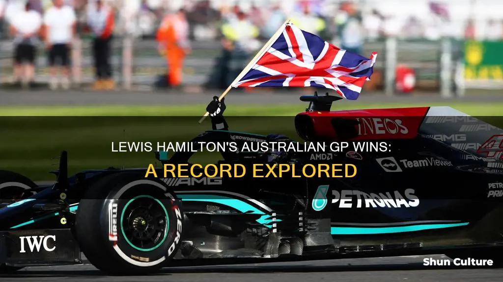 has lewis hamilton ever won australian gp