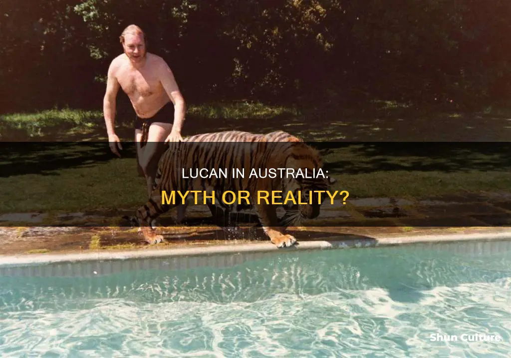 has lord lucan been found in australia