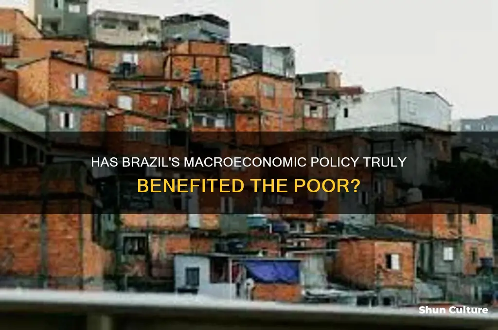 has macroeconomic policy been pro poor in brazil