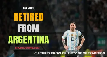 Messi's Legacy: Has the Maestro Retired from Argentina?