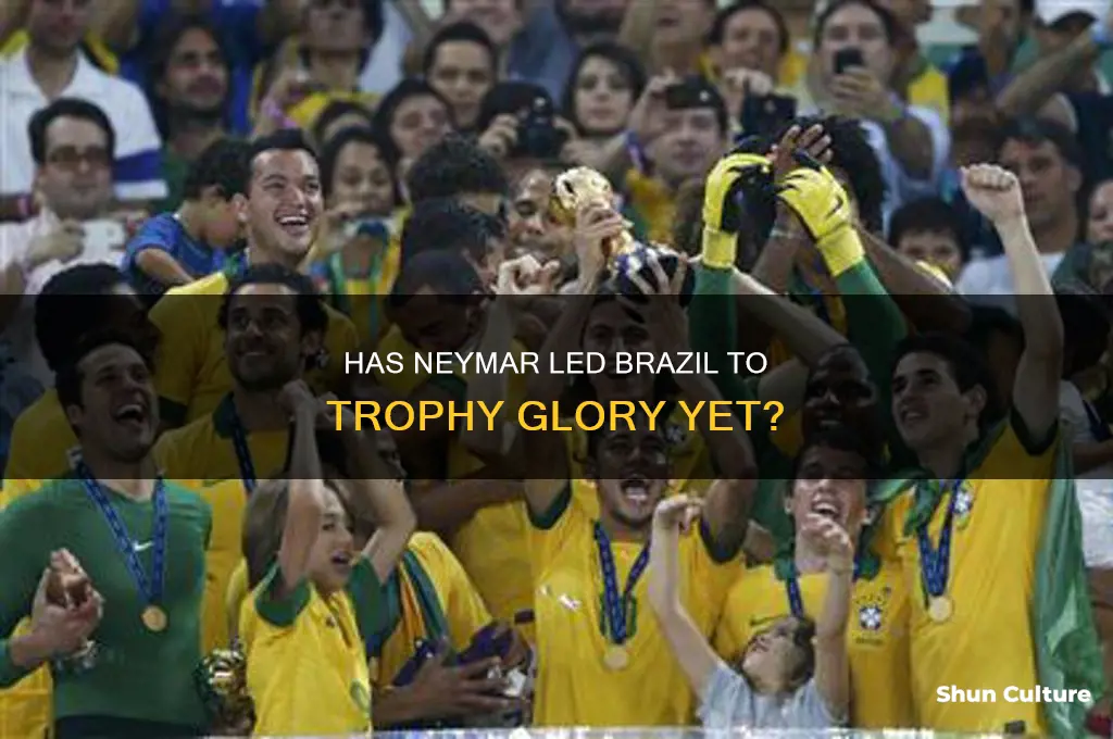 has neymar won a trophy with brazil