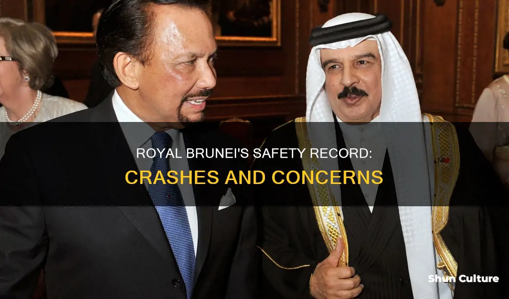 has royal brunei crashed