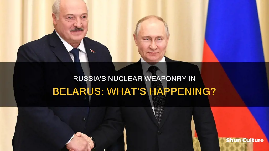 has russia moved nuclear weapons to belarus