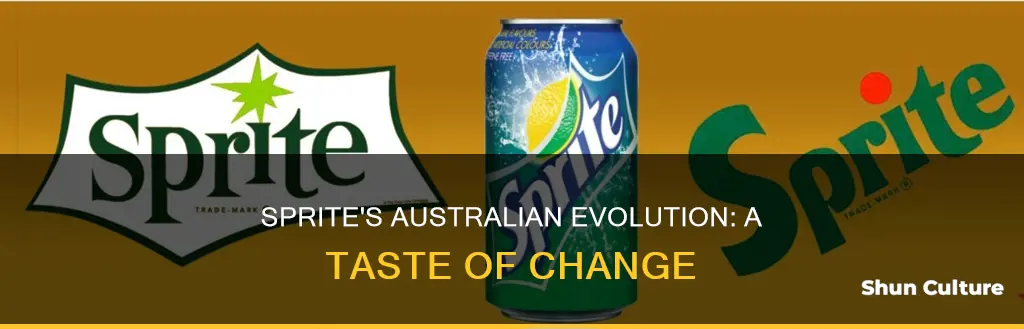 has sprite changed in australia