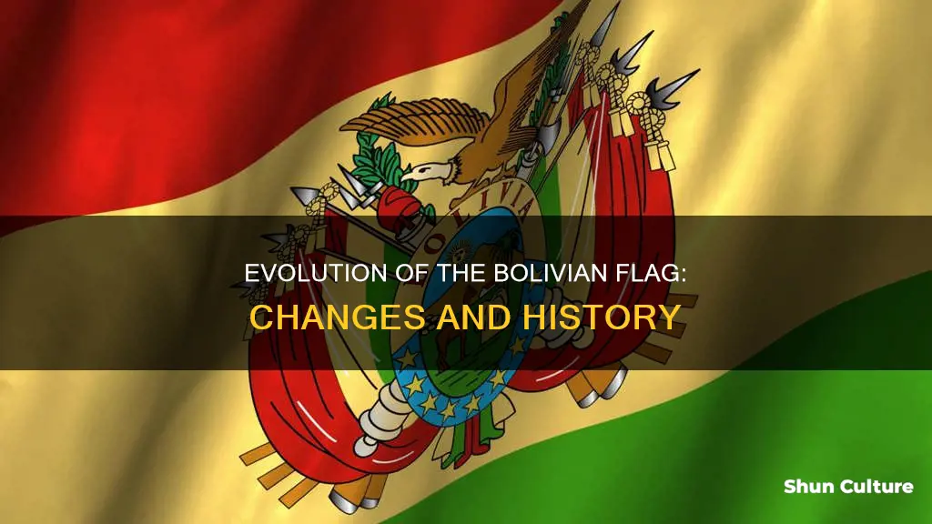 has the bolivian flag changed