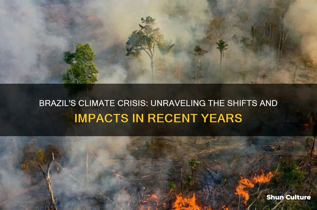 has the climate changed in brazil