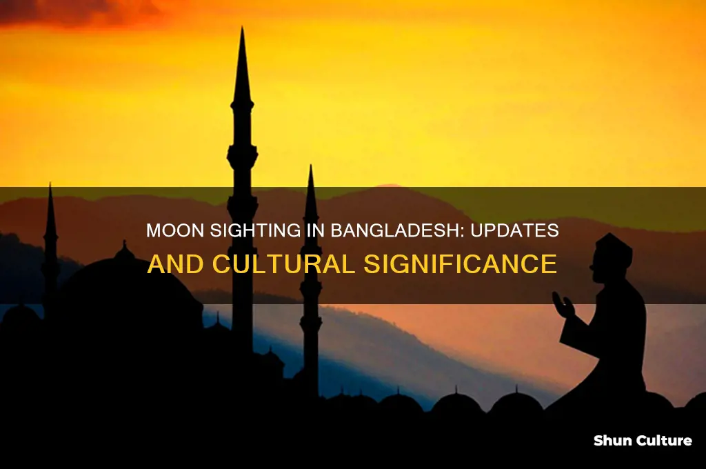 has the moon been sighted in bangladesh