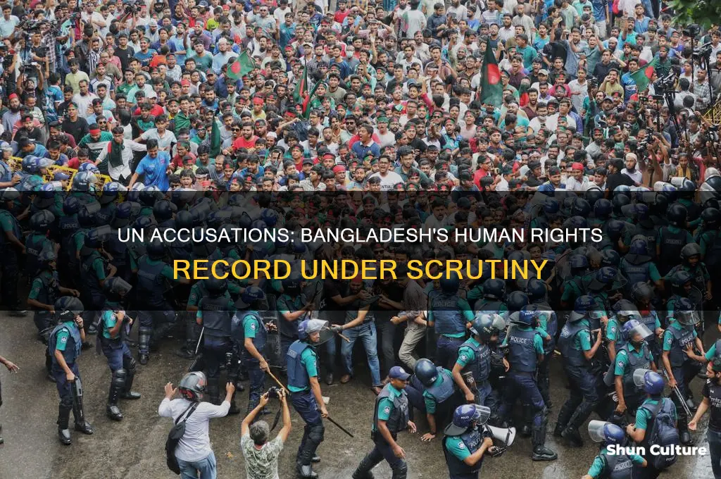 has the un cited bangladesh for human rights violations
