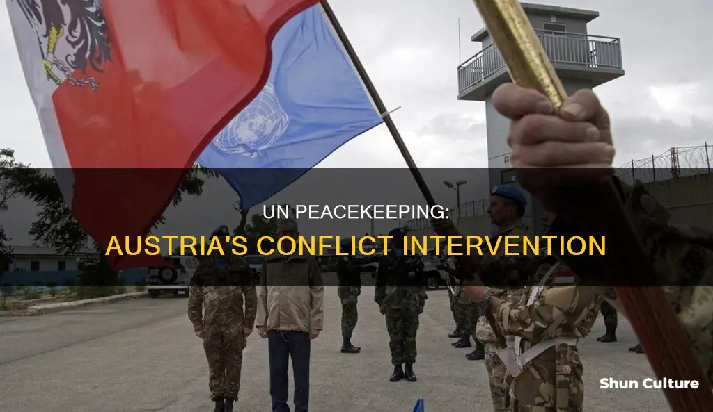 has the un ever intervened in a conflict involving austria