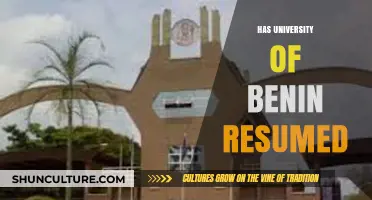 University of Benin Resumption Update: Latest News and Developments