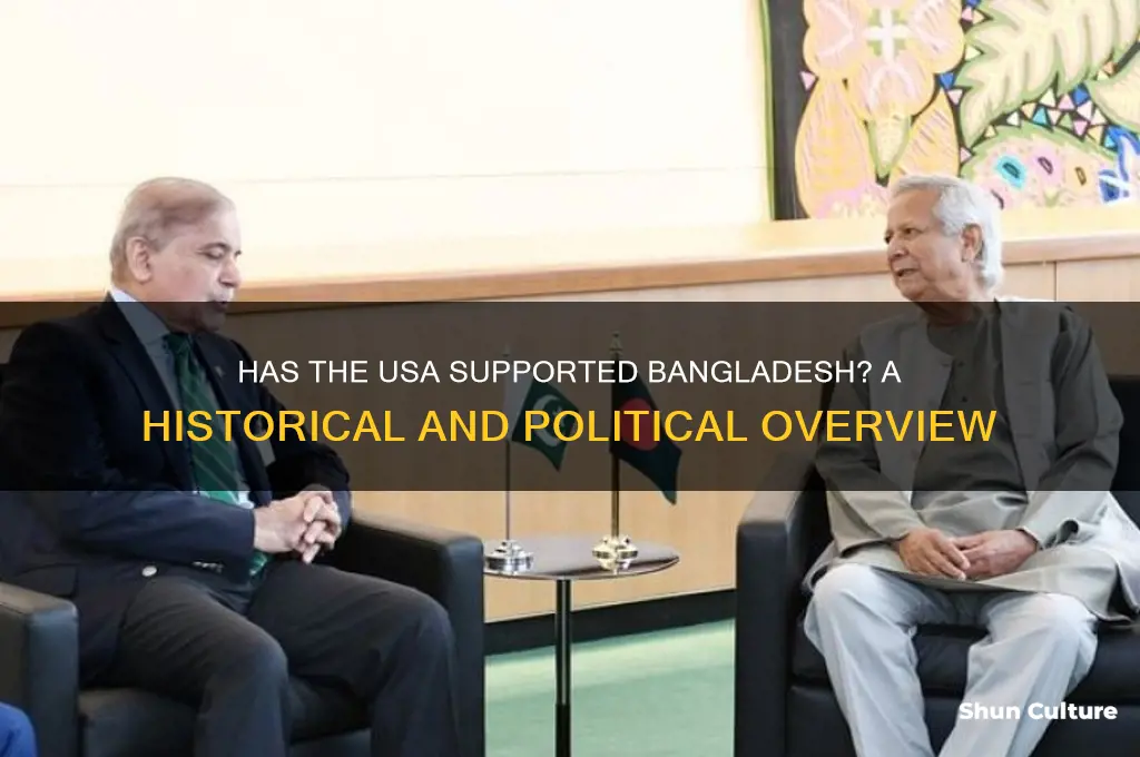 has usa supported bangladesh