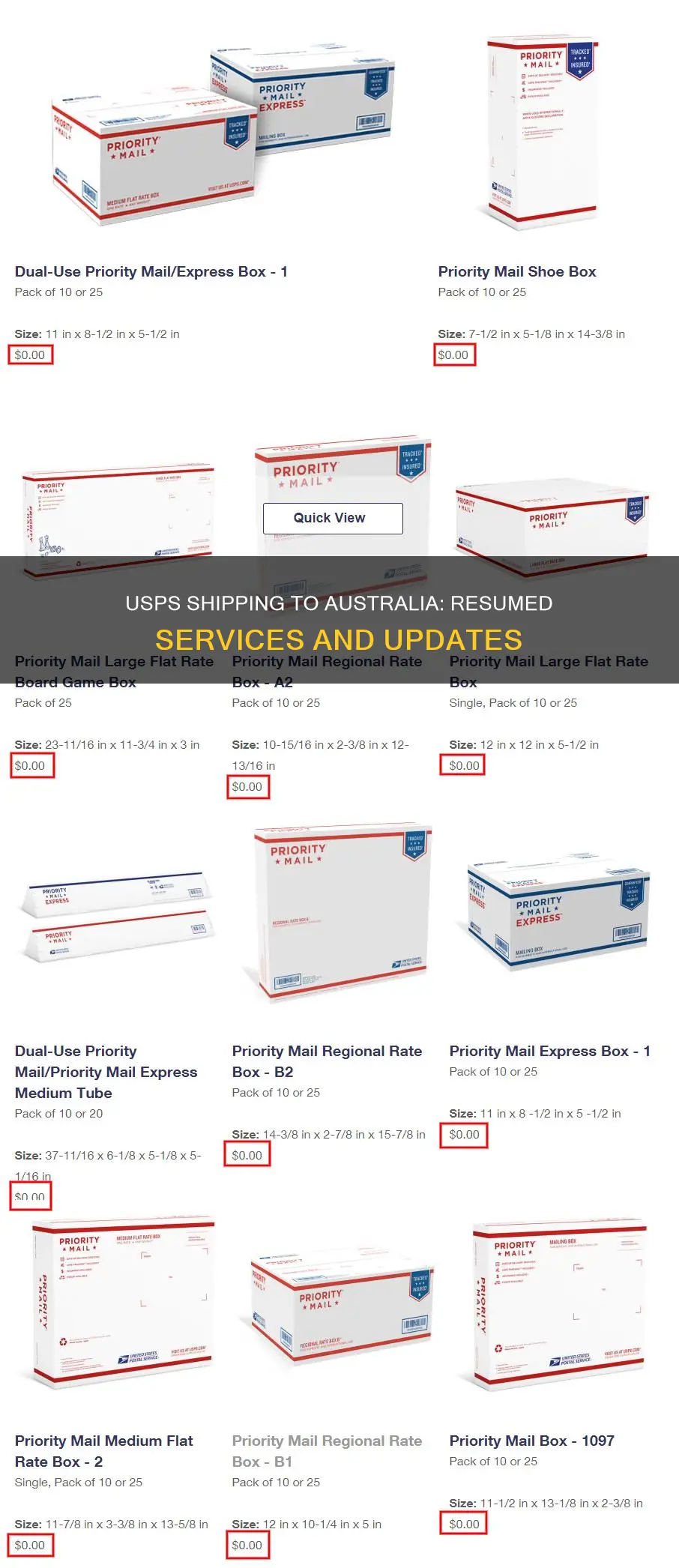 has usps resumed shipping to australia