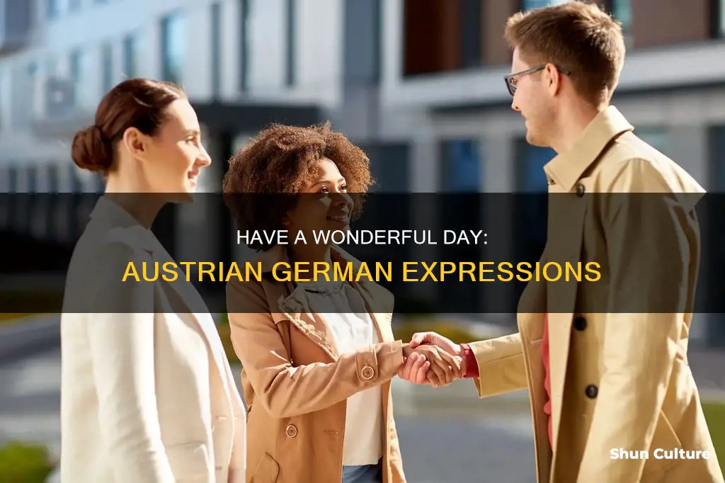 have a good day in austrian german