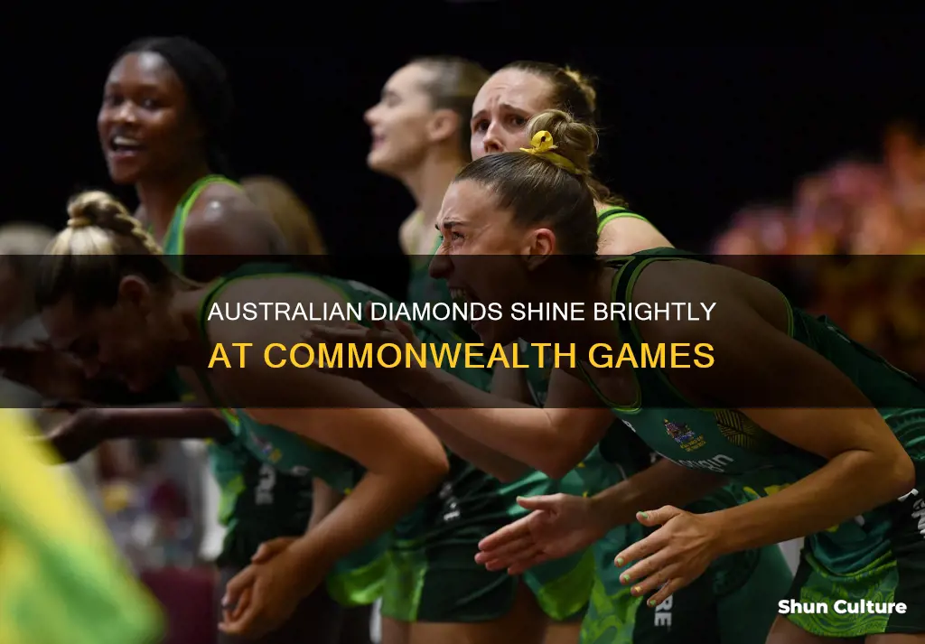 have diamonds won australias 1000th commonwealth games gold medal