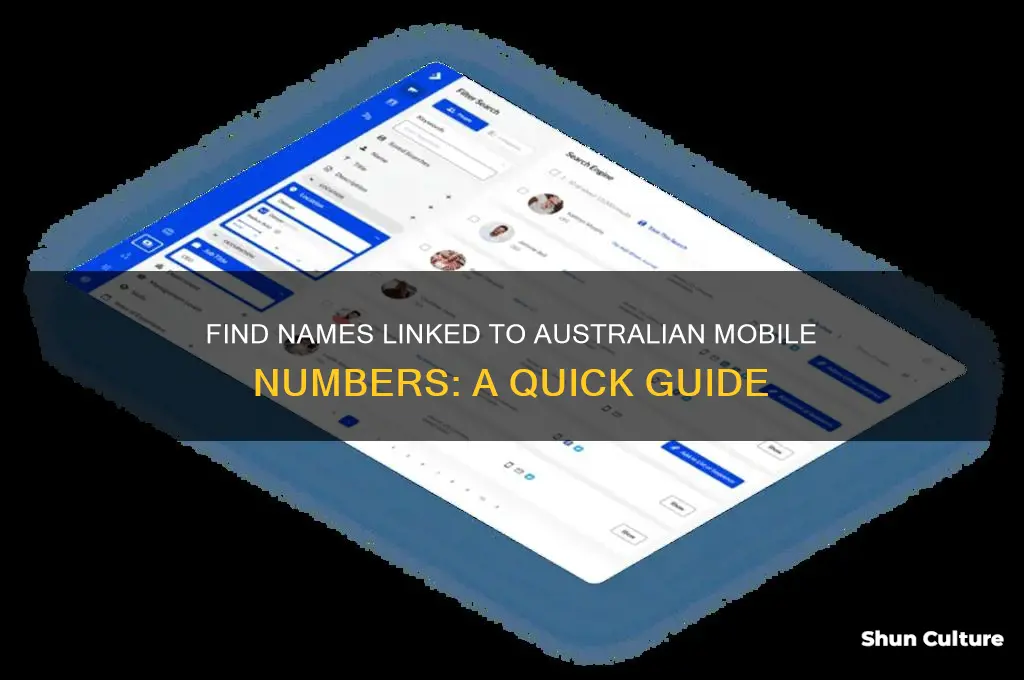 have mobile number need name australia