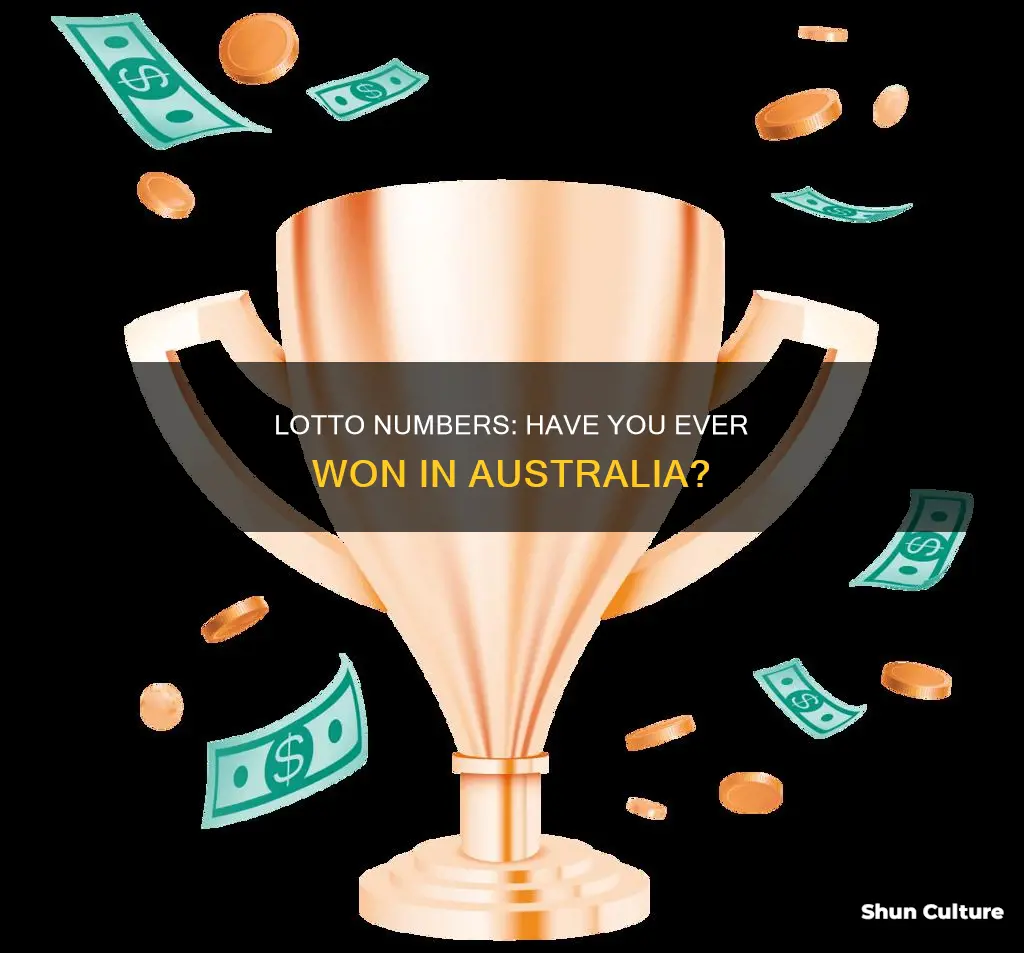 have my lotto numbers ever won australia