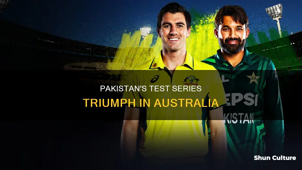 have pakistan won test series in australia