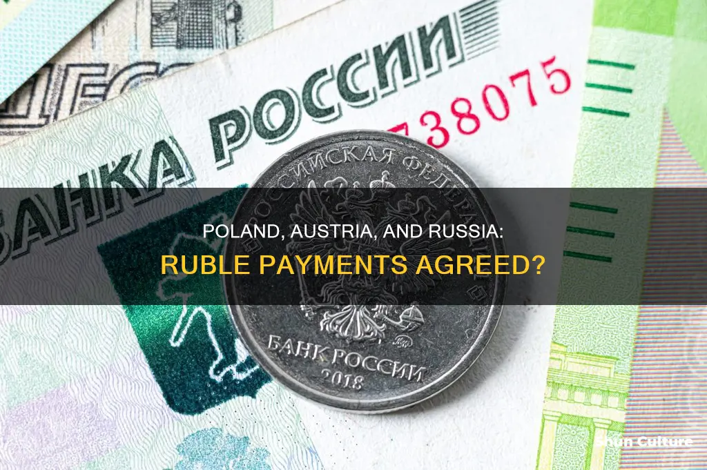 have poland and austria agreed to pay russia in rubles