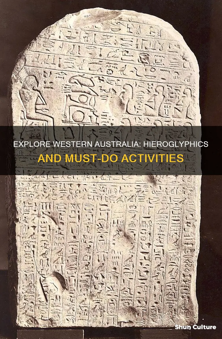 have to do things in western australia lhyroglifics