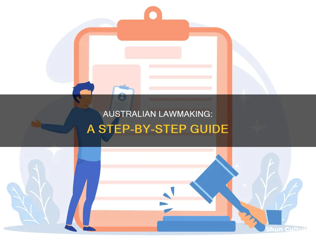 how a law is made in australia