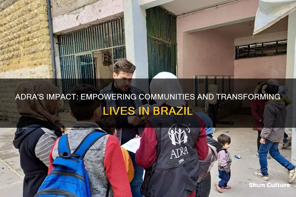 how adra helps brazil