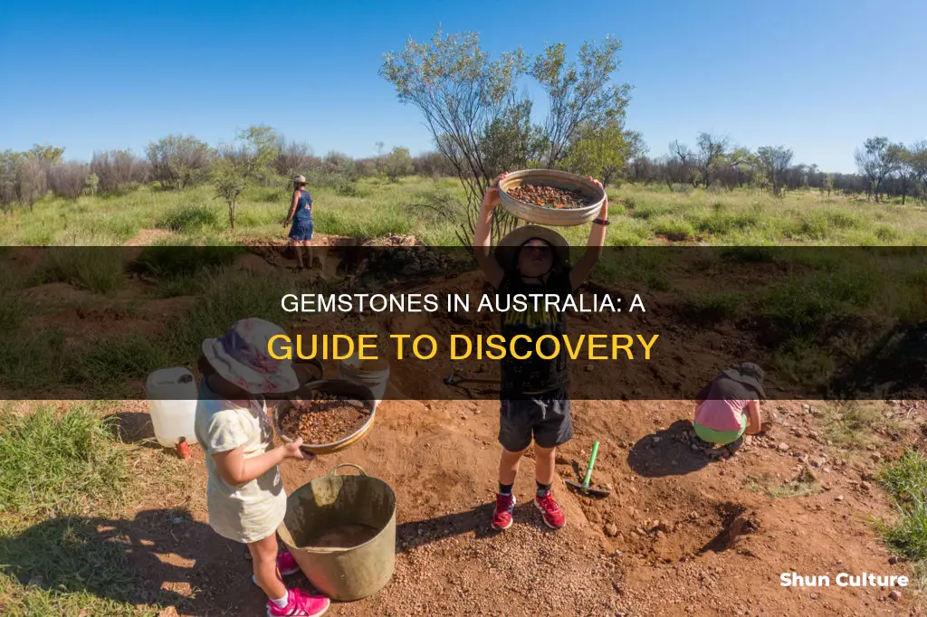 how and where to find gemstones in australia book