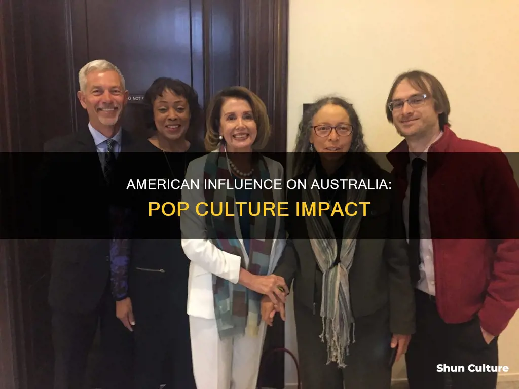 how and why did american popular culture influence australian society