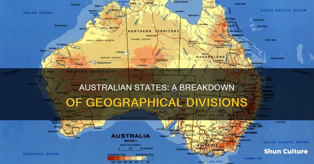 how are australian states broken up