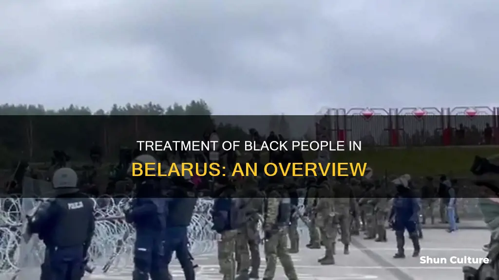 how are blacks treated in belarus