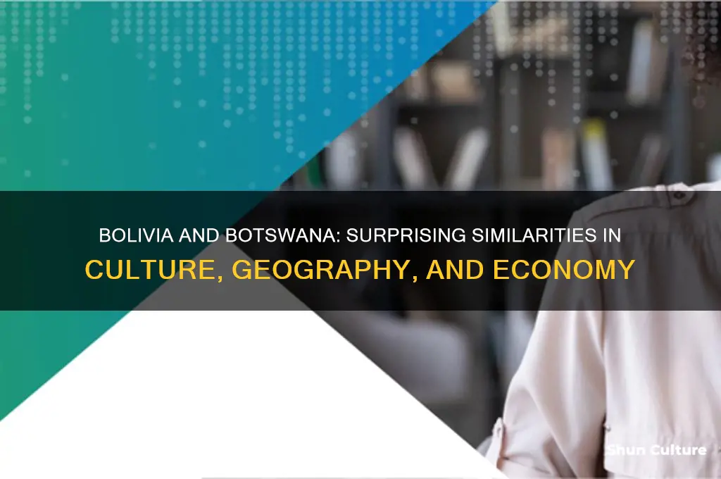 how are bolivia and botswana alike
