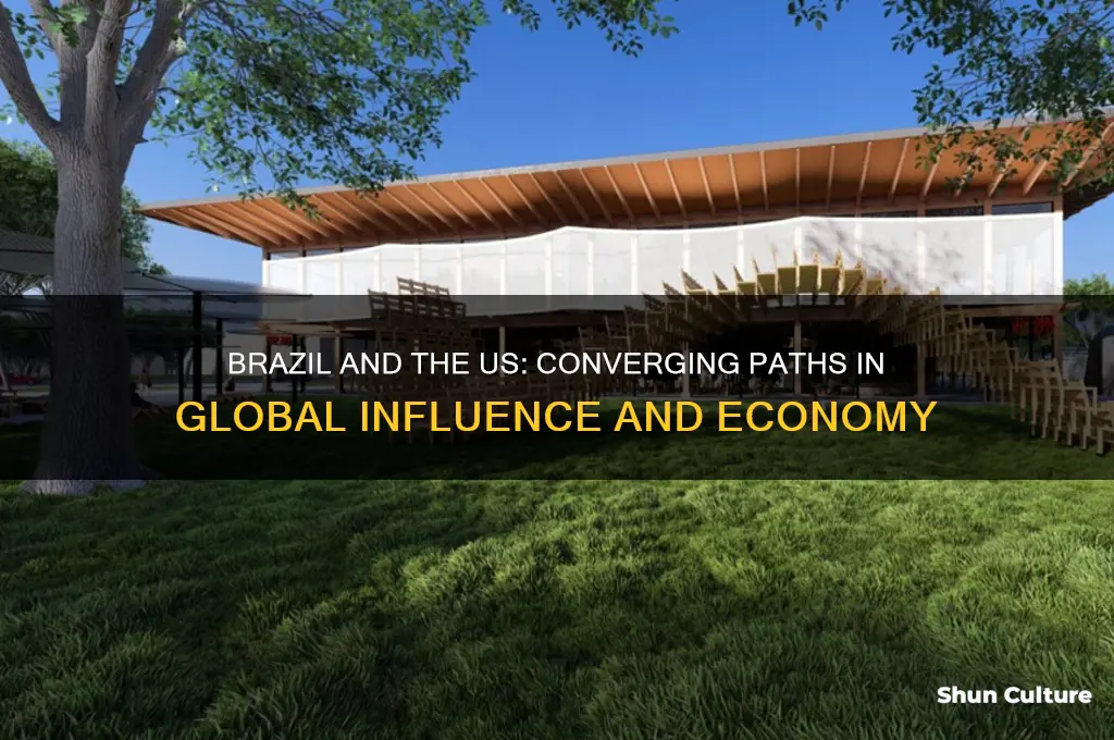 how are brazil and the united states on convergent paths