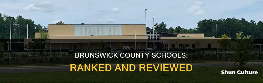 how are brunswick county schools ranked